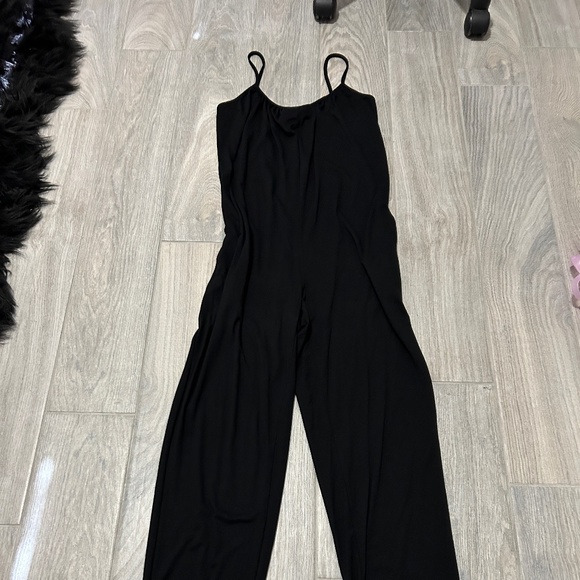 Rolla Coster Pants - LIKE NEW! Women's Rolla Coster Boho Black Spaghetti Strap Jumpsuit - MEDIUM